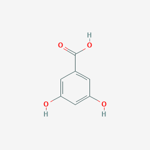 molecular formula C7H6O4 B128973 3,5-Dihydroxybenzoic acid CAS No. 99-10-5