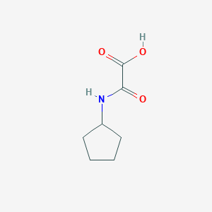 molecular formula C7H11NO3 B1289742 (Cyclopentylamino)(oxo)acetic acid CAS No. 183235-80-5