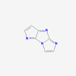 molecular formula C7H4N4 B12897742 Imidazo[1,2-A]pyrrolo[3,2-D]imidazole CAS No. 676999-16-9