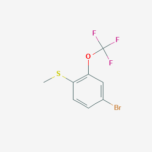 4-Bromo-2-(trifluoromethoxy)thioanisole
