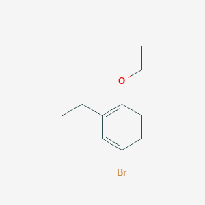 molecular formula C10H13BrO B1289795 4-Bromo-1-ethoxy-2-ethylbenzene CAS No. 749932-54-5