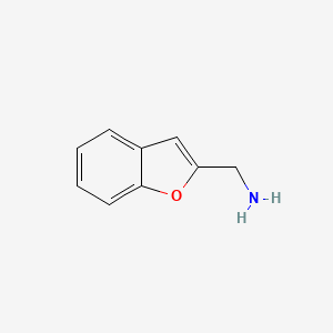 molecular formula C9H9NO B1289802 2-(Aminomethyl)benzofuran CAS No. 37798-05-3