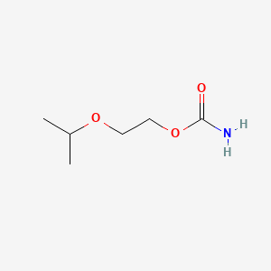 molecular formula C6H13NO3 B12898074 2-Isopropoxyethyl carbamate CAS No. 67952-46-9
