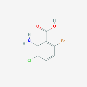 2-Amino-6-bromo-3-chlorobenzoic acid