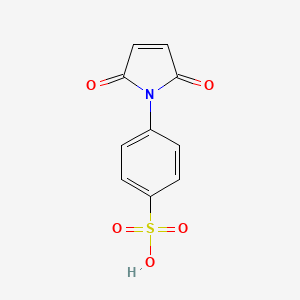 molecular formula C10H7NO5S B12898130 N-(4-Sulfophenyl)maleimide CAS No. 1886-76-6