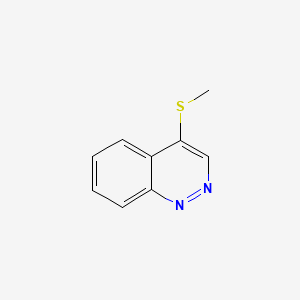 molecular formula C9H8N2S B12898296 4-(Methylthio)cinnoline CAS No. 1726-85-8