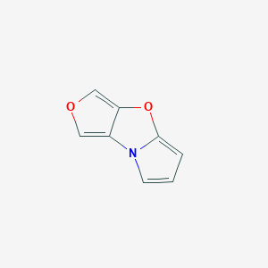 molecular formula C8H5NO2 B12898386 Furo[3,4-d]pyrrolo[2,1-b]oxazole CAS No. 252374-89-3