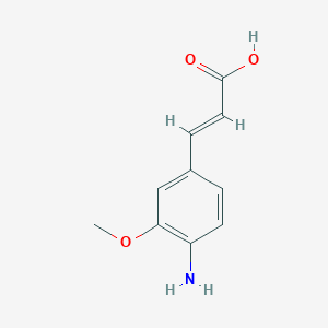 3-(4-Amino-3-methoxyphenyl)acrylic acid