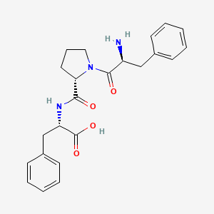 molecular formula C23H27N3O4 B12898423 Phe-Pro-Phe CAS No. 58705-26-3