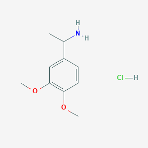 1-(3,4-Dimethoxyphenyl)ethan-1-amine hydrochloride