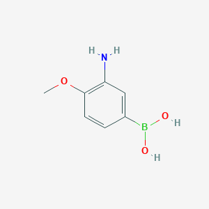 (3-Amino-4-methoxyphenyl)boronic acid