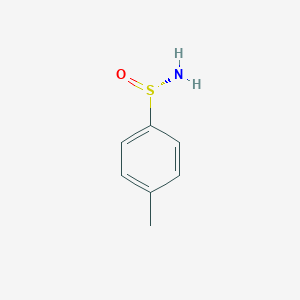 molecular formula C7H9NOS B128986 (S)-4-甲基苯甲亚磺酰胺 CAS No. 188447-91-8