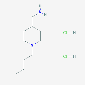 4-Aminomethyl-1-n-butylpiperidine 2hcl