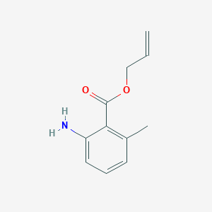 molecular formula C11H13NO2 B128989 Allyl 2-amino-6-methylbenzoate CAS No. 145218-92-4