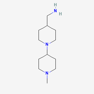 1-(1'-Methyl-1,4'-bipiperidin-4-yl)methanamine