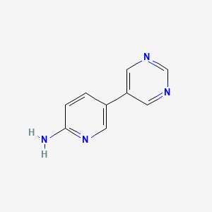 5-(Pyrimidin-5-yl)pyridin-2-amine