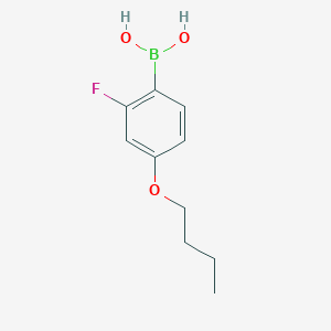 molecular formula C10H14BFO3 B1289916 (4-Butoxy-2-fluorophenyl)boronic acid CAS No. 1107603-52-0