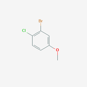 molecular formula C7H6BrClO B128993 3-Bromo-4-chloroanisole CAS No. 2732-80-1