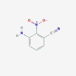 3-Amino-2-nitrobenzonitrile