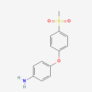 4-(4-Methanesulfonylphenoxy)aniline