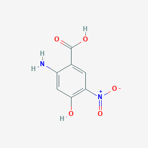 2-Amino-4-hydroxy-5-nitrobenzoic acid