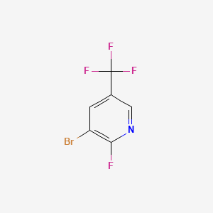 3-Bromo-2-fluoro-5-(trifluoromethyl)pyridine