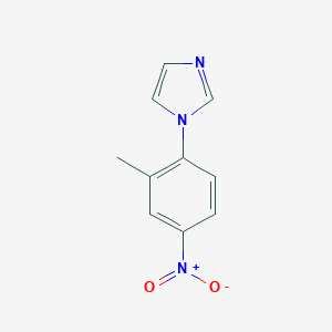 B128999 1-(2-Methyl-4-nitrophenyl)-1H-imidazole CAS No. 154164-39-3