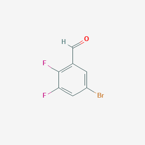 molecular formula C7H3BrF2O B1289993 5-Bromo-2,3-difluorobenzaldehyde CAS No. 633327-22-7