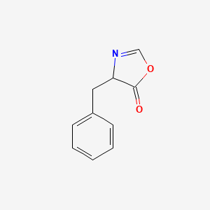 molecular formula C10H9NO2 B12900124 4-Benzyl-1,3-oxazol-5(4H)-one CAS No. 56390-21-7