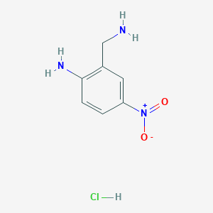 2-(Aminomethyl)-4-nitroaniline hydrochloride