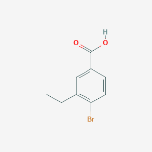 molecular formula C9H9BrO2 B1290023 4-Bromo-3-ethylbenzoic acid CAS No. 741698-92-0
