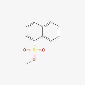 molecular formula C11H10O3S B12900361 1-Naphthalenesulfonic acid, methyl ester CAS No. 5138-52-3