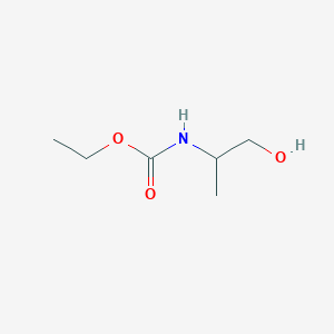 molecular formula C6H13NO3 B12900410 Ethyl (1-hydroxypropan-2-yl)carbamate CAS No. 74877-63-7