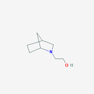 molecular formula C8H15NO B1290049 2-(2-Azabicyclo[2.2.1]heptan-2-yl)ethanol CAS No. 116585-72-9