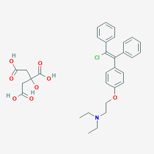 molecular formula C32H36ClNO8 B129005 Clomifene citrate CAS No. 7619-53-6