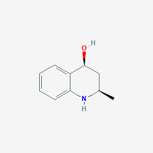 molecular formula C10H13NO B12900536 Cis-2-methyl-1,2,3,4-tetrahydroquinolin-4-ol 