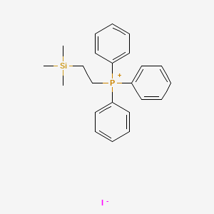 molecular formula C23H28IPSi B1290072 (2-Trimethylsilylethyl)triphenylphosphonium Iodide CAS No. 63922-84-9