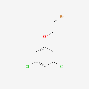molecular formula C8H7BrCl2O B1290075 1-(2-Bromoethoxy)-3,5-dichlorobenzene CAS No. 18800-31-2