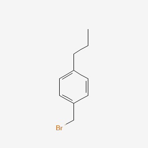 molecular formula C10H13B B1290076 1-(Bromomethyl)-4-propylbenzene CAS No. 91062-39-4