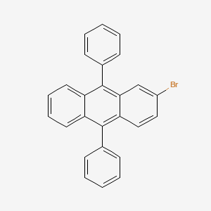 molecular formula C26H17B B1290078 2-Bromo-9,10-diphenylanthracene CAS No. 201731-79-5
