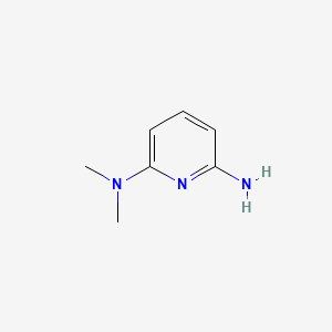 molecular formula C7H11N3 B1290083 N2,N2-dimethylpyridine-2,6-diamine CAS No. 63763-86-0