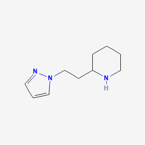 2-[2-(1h-Pyrazol-1-yl)ethyl]piperidine