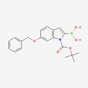 6-Benzyloxy-1-BOC-indole-2-boronic acid