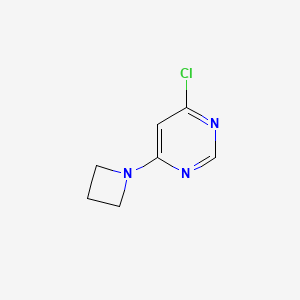 4-(Azetidin-1-yl)-6-chloropyrimidine