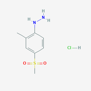 2-Methyl-4-(methylsulphonyl)phenylhydrazine hydrochloride