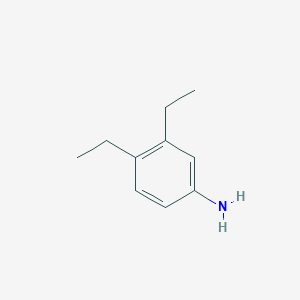 molecular formula C10H15N B1290156 3,4-Diethylaniline CAS No. 54675-14-8