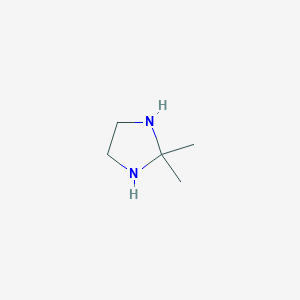 molecular formula C5H12N2 B12901569 2,2-Dimethylimidazolidine CAS No. 41802-04-4