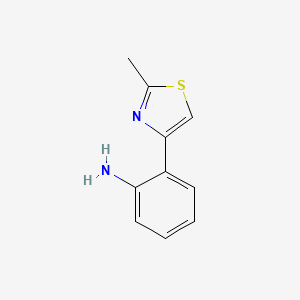 2-(2-Methyl-1,3-thiazol-4-yl)aniline
