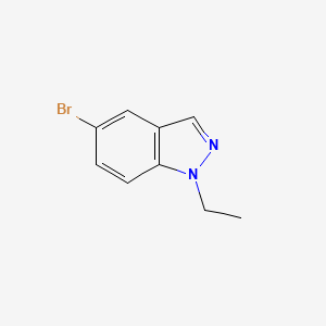 molecular formula C9H9BrN2 B1290180 5-bromo-1-ethyl-1H-indazole CAS No. 590417-96-2