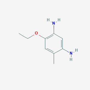 molecular formula C9H14N2O B129019 4-Ethoxy-6-methylbenzene-1,3-diamine CAS No. 141614-04-2